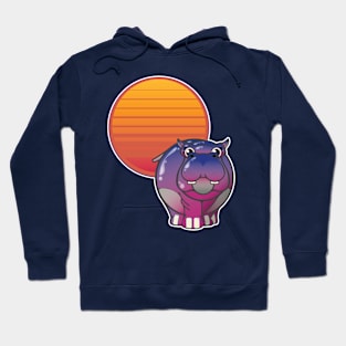 Summer Sun Hippo Hoodie